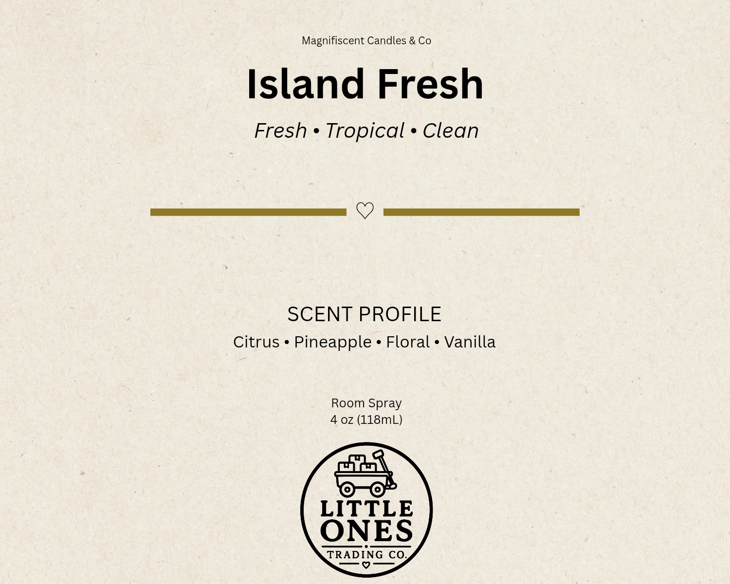 Island Fresh Room Spray – 4 oz