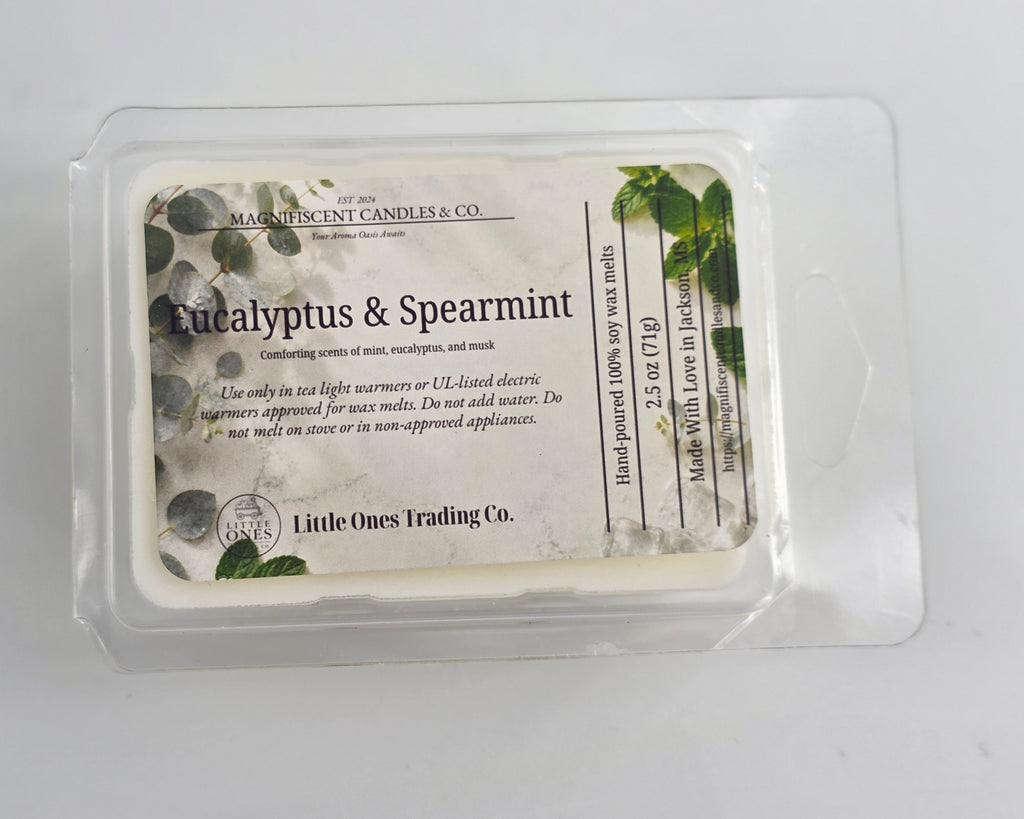 Eucalyptus & Spearmint Soy Wax Melts – 2.5 oz