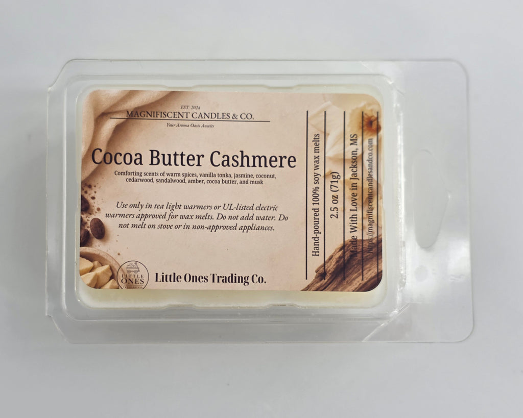 Cocoa Butter Cashmere Soy Wax Melts – 2.5 oz