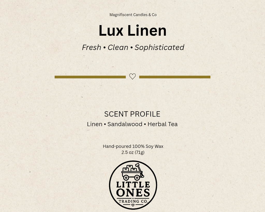 Lux Linen Soy Wax Melts – 2.5 oz