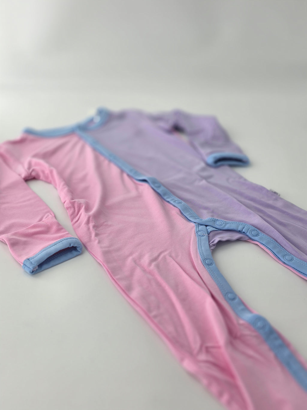 Bubble Baby Cotton Candy Snap Footie