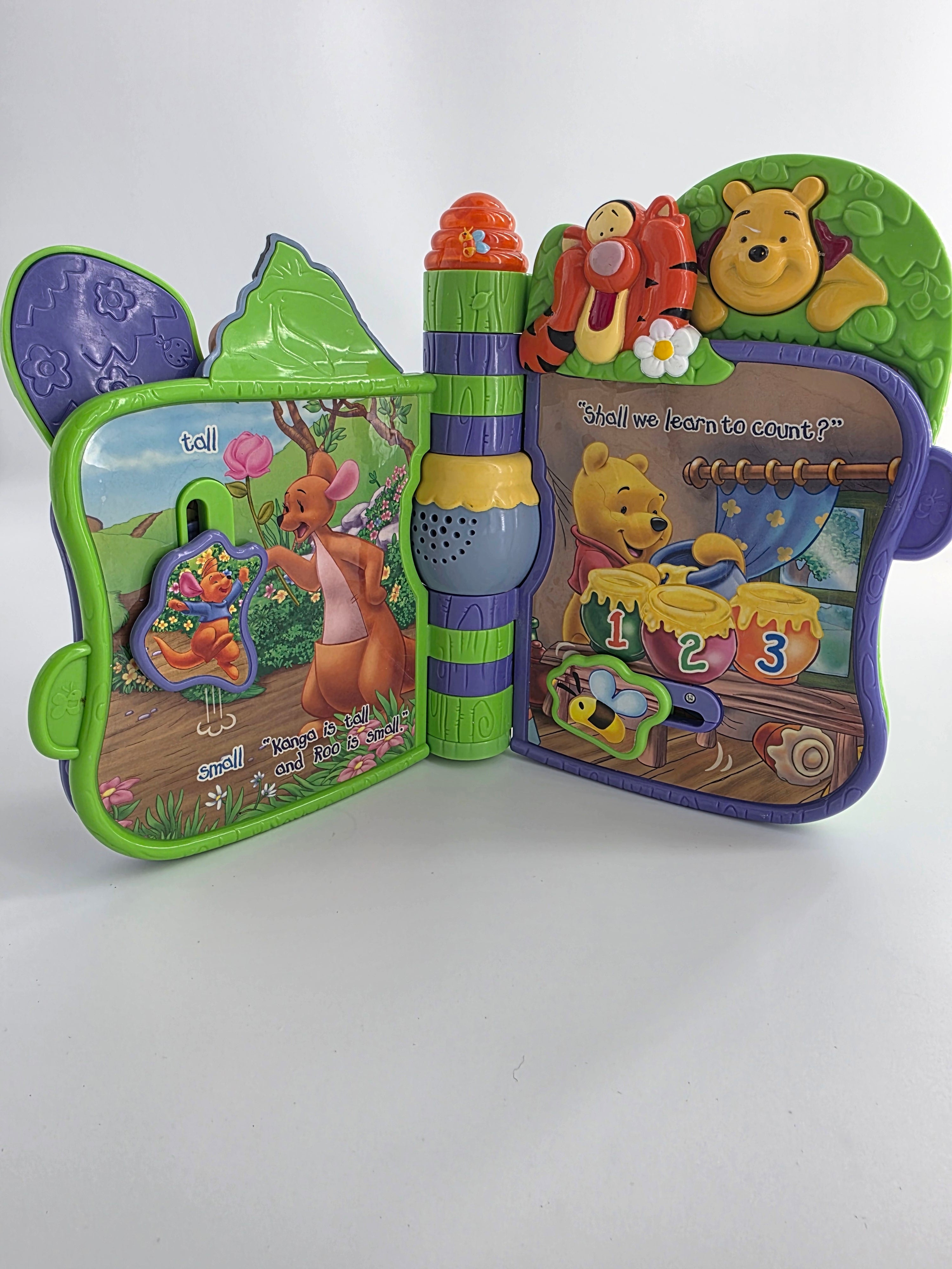 Disney Winnie the Pooh VTech Slide ’n Learn Interactive Storybook