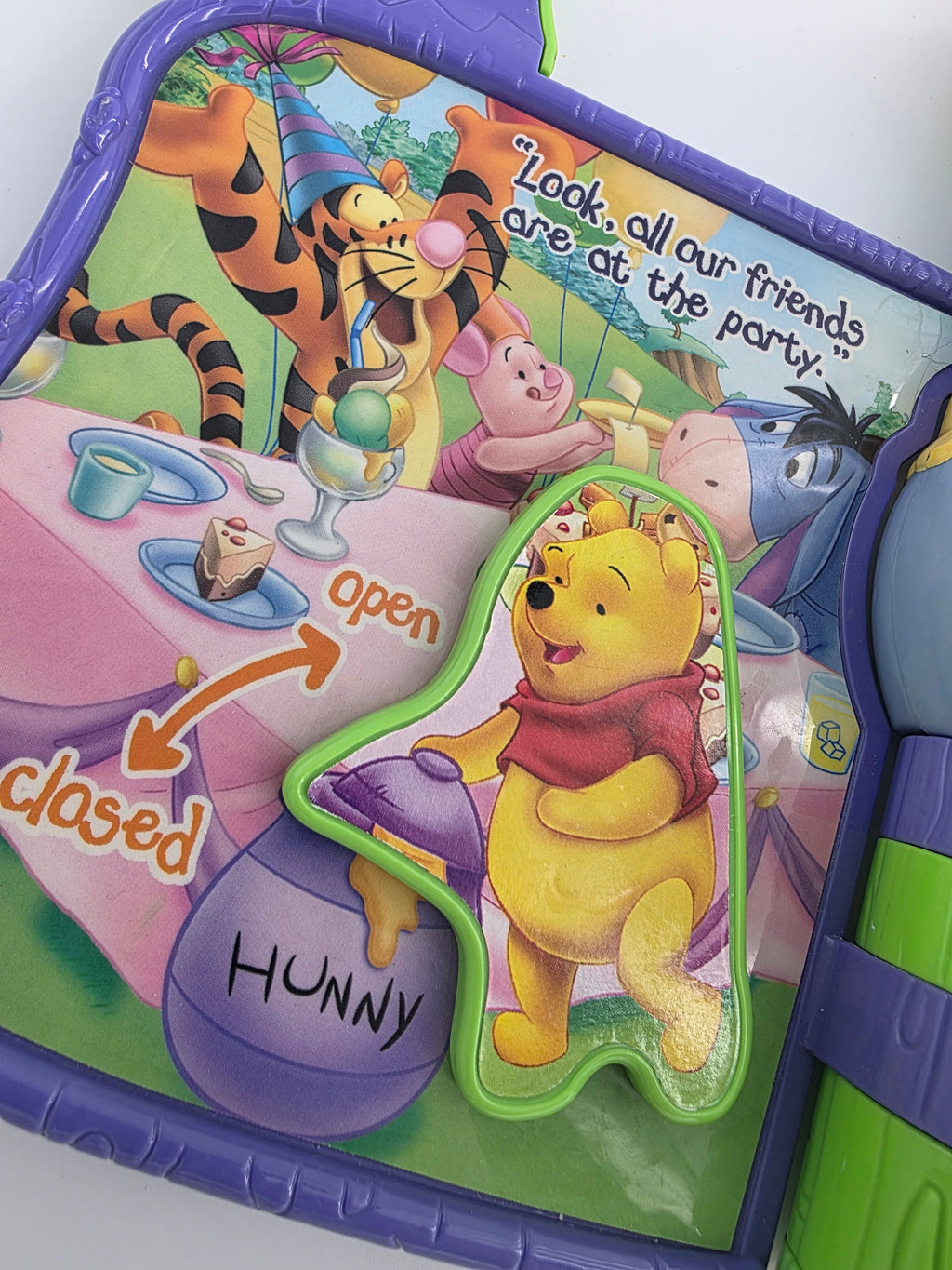 Disney Winnie the Pooh VTech Slide ’n Learn Interactive Storybook