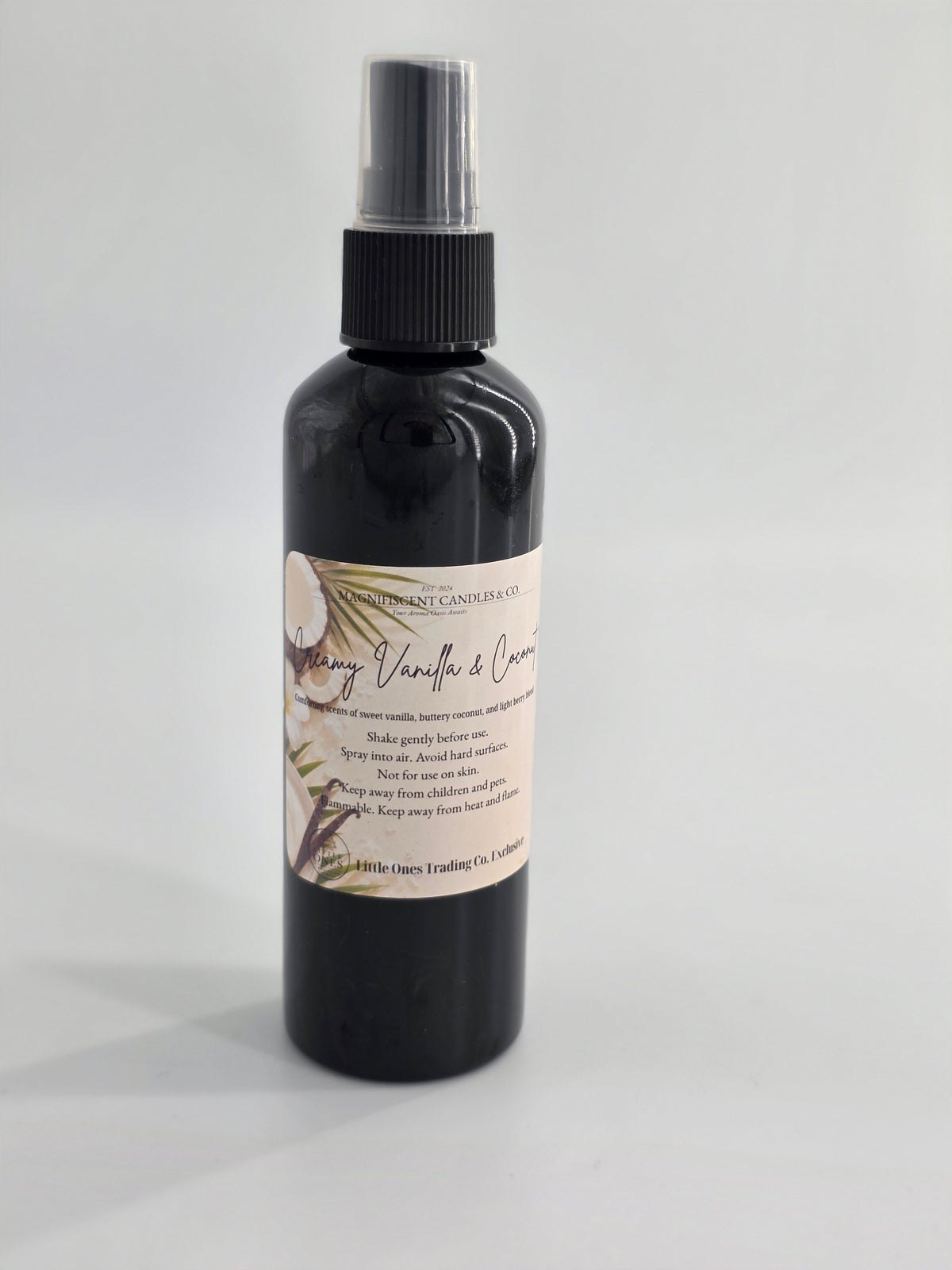 Creamy Vanilla & Coconut Room Spray – 4 oz