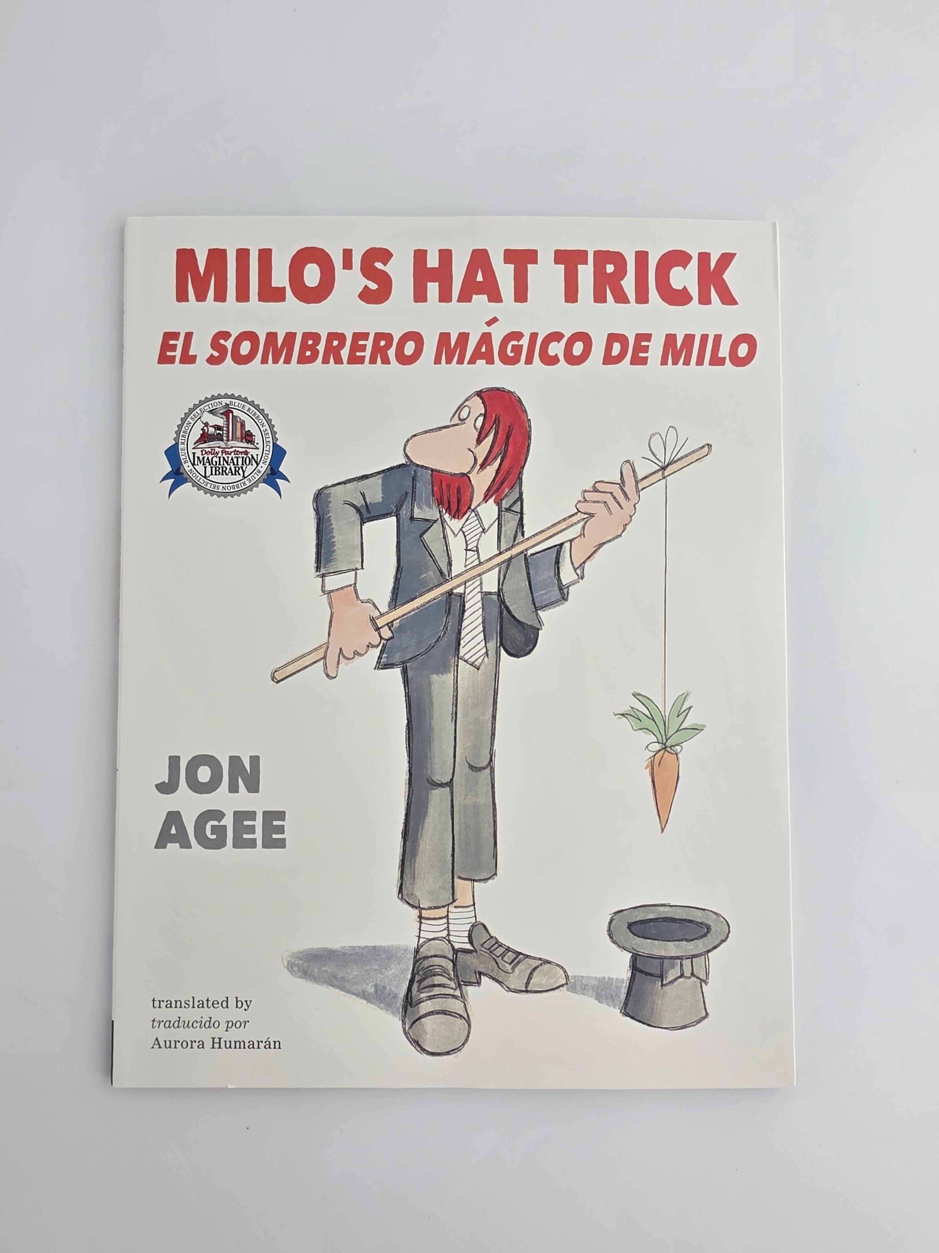 Milo's Hat Trick / El sombrero mágico de Milo Paperback Book by Jon Agee