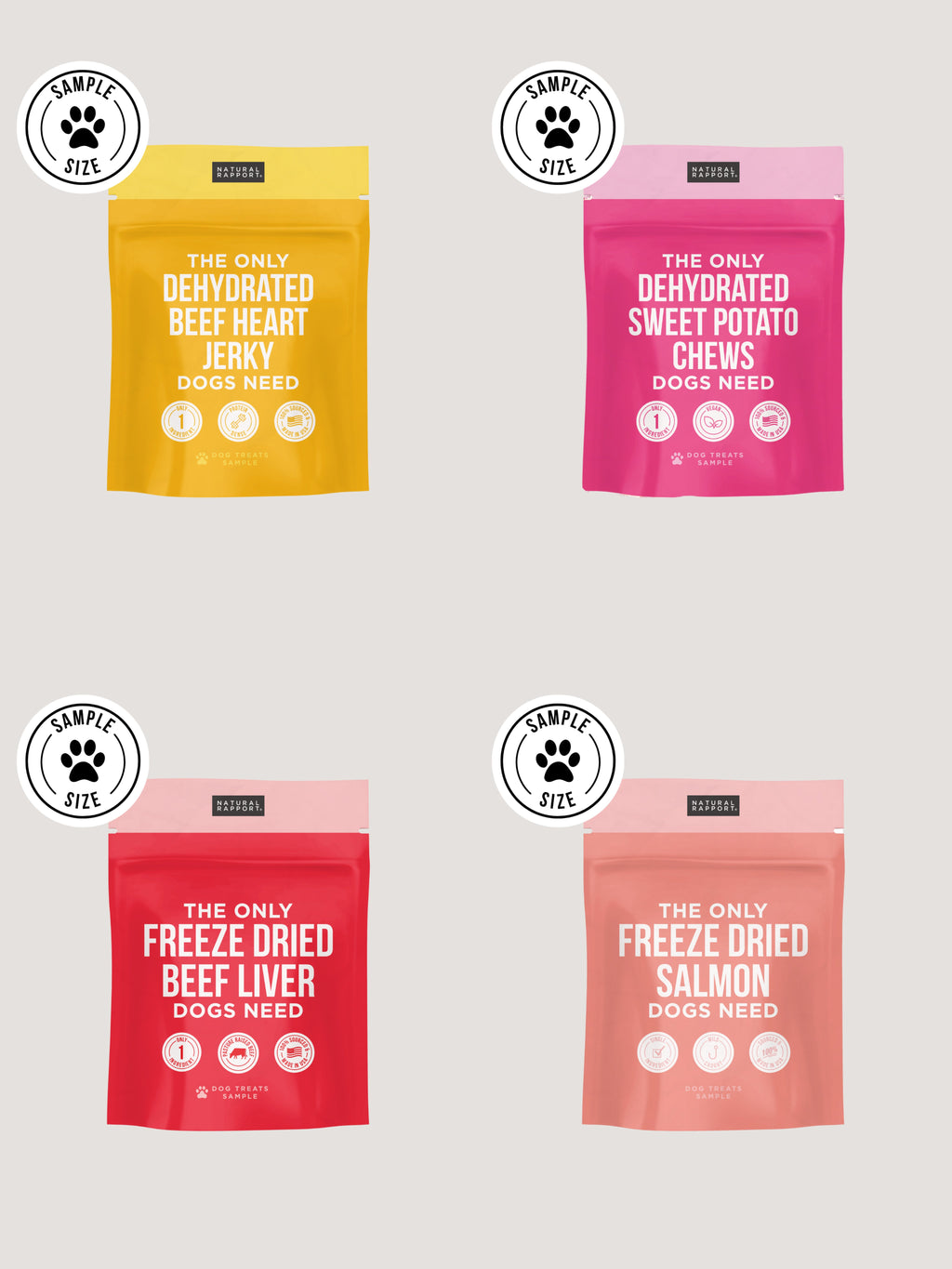 Dog Treat Tasting Flight