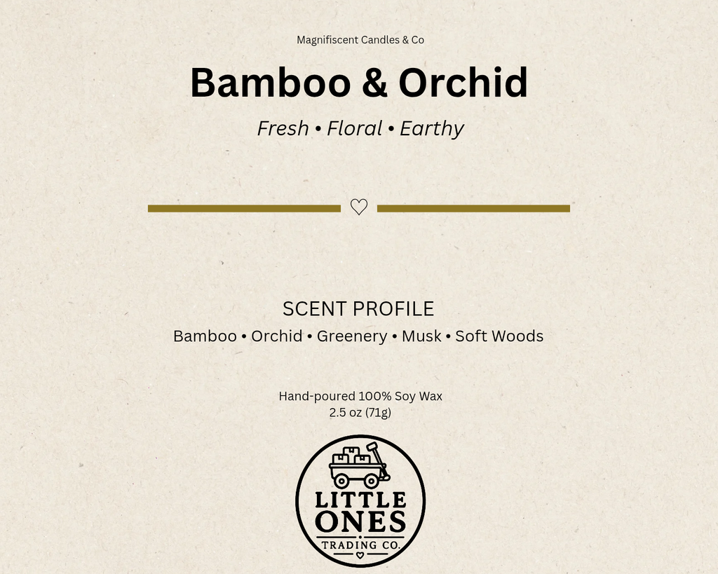 Bamboo & Orchid Soy Wax Melts – 2.5 oz