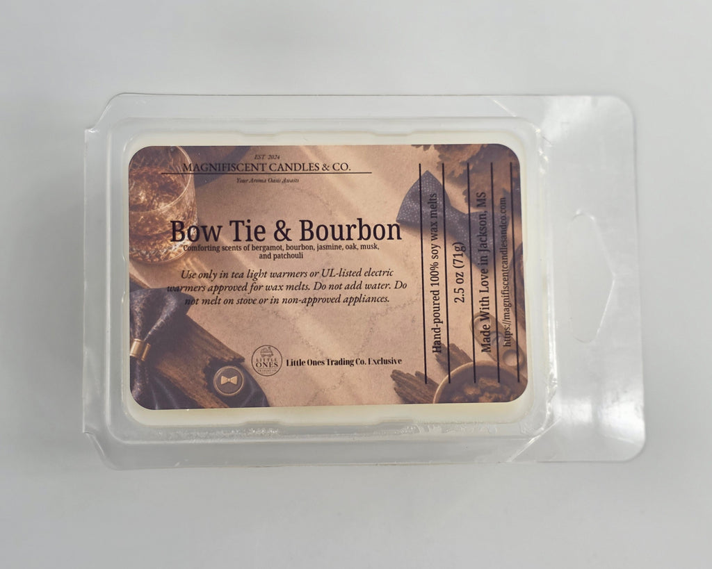 Bow Tie & Bourbon Soy Wax Melts – 2.5 oz