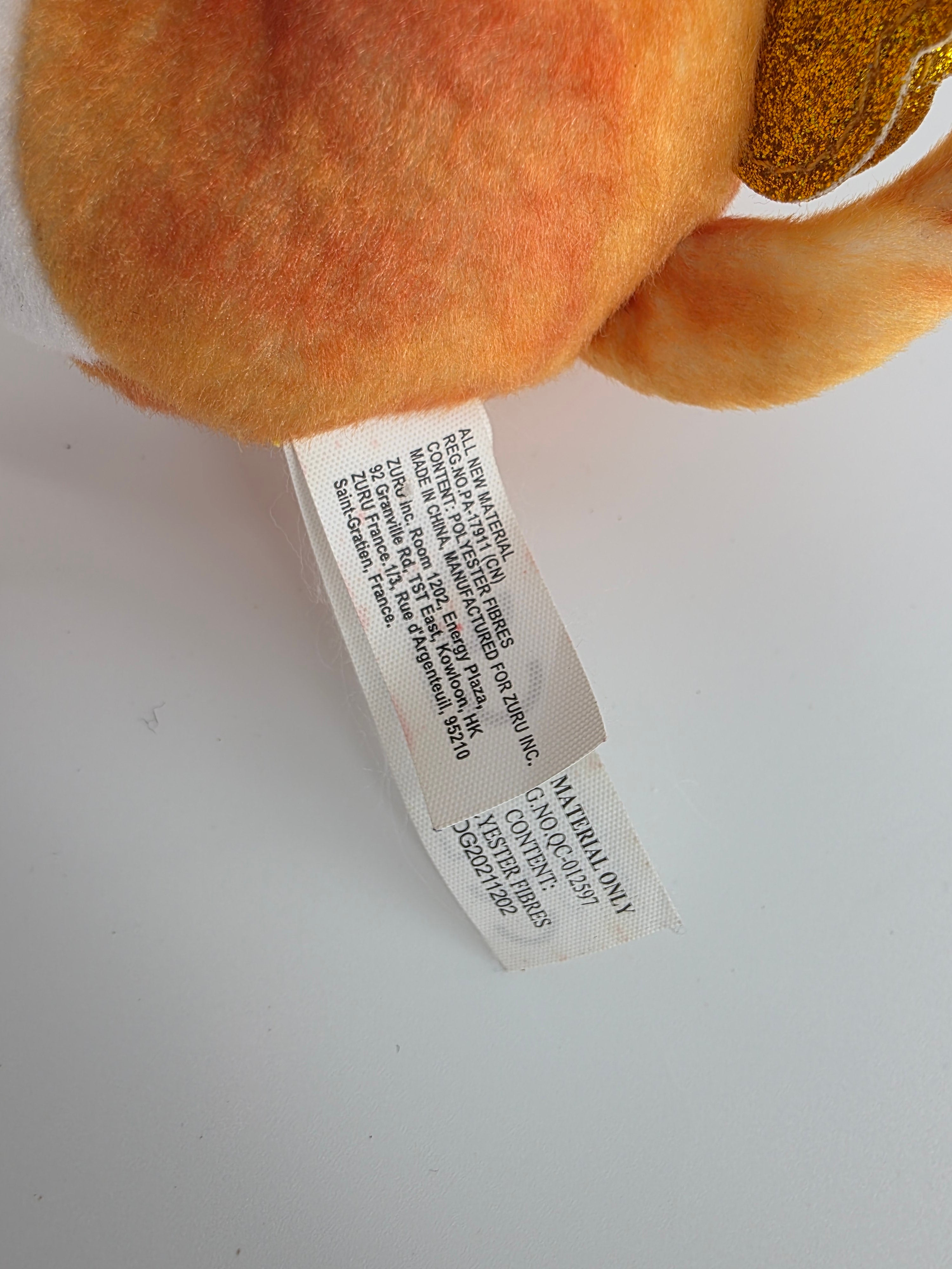 ZURU Rainbocorns Orange Kittycorn Plush