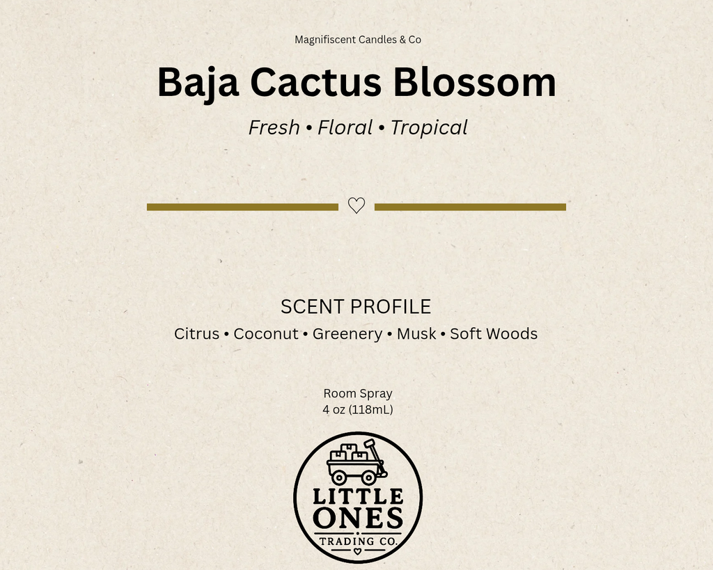 Baja Cactus Blossom Room Spray – 4 oz