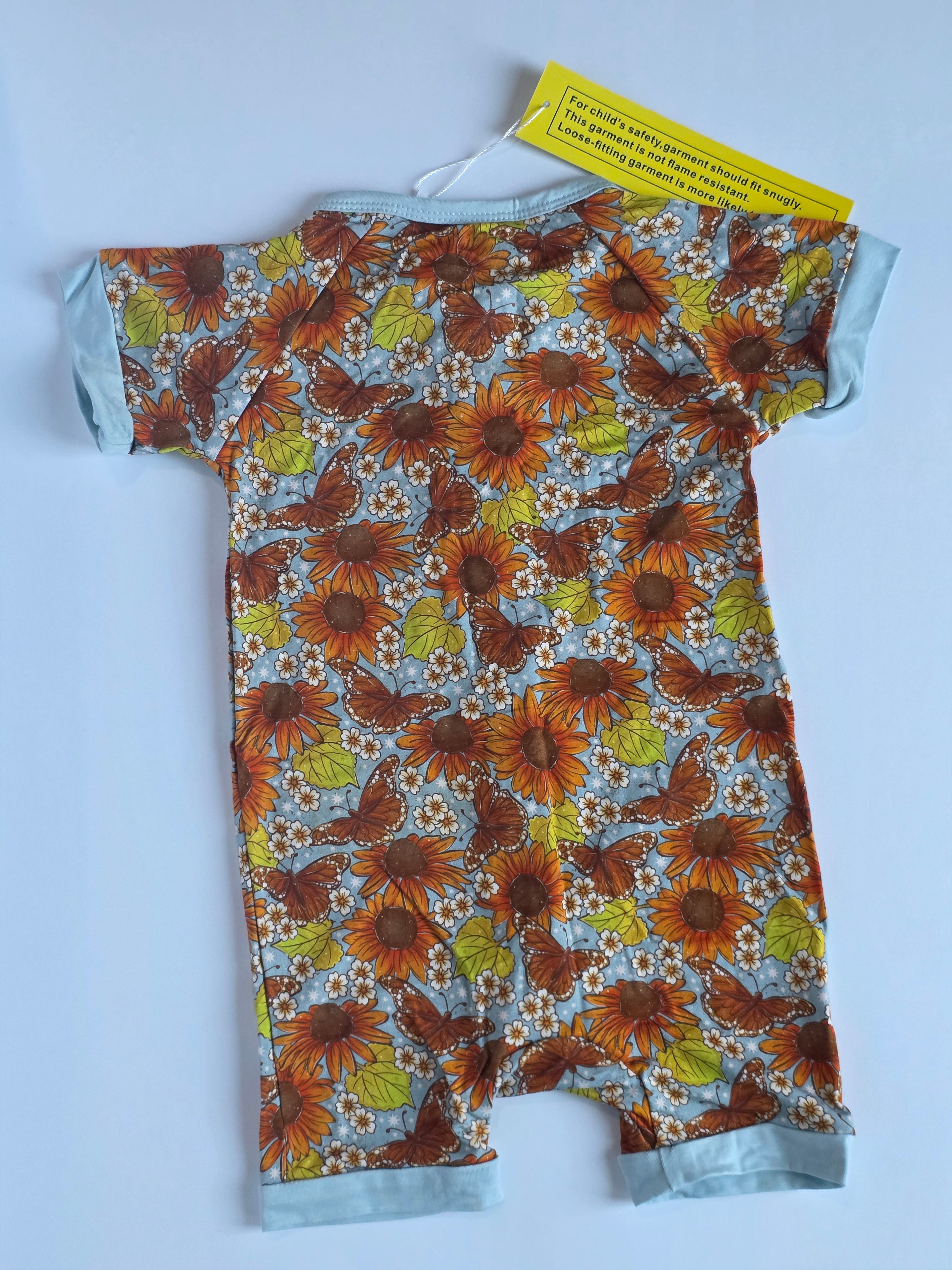 Autumn Sunflowers Shorty