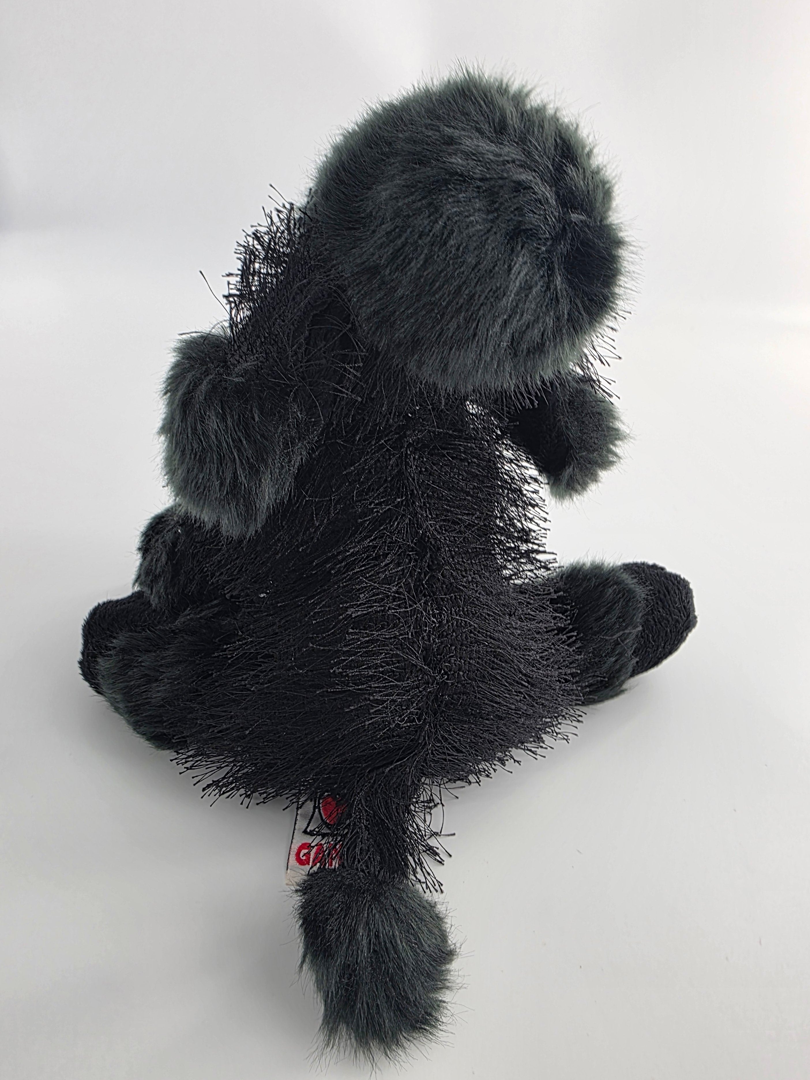 Ganz Webkinz Black Poodle Plush Pair