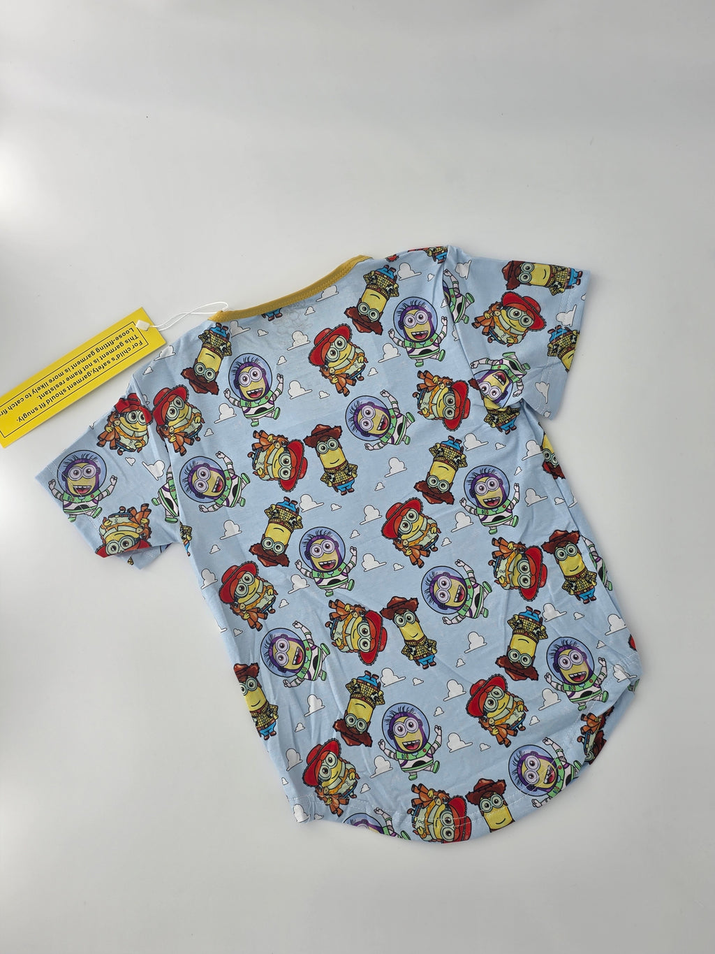 Cozy Critters Bamboo Minions Toy Story Pocket T-Shirt