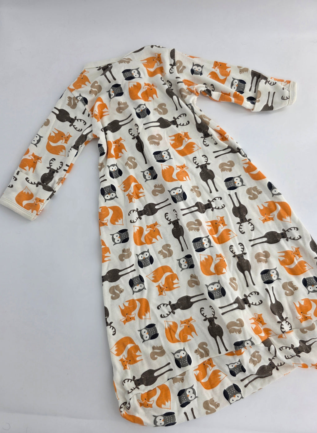 HB Woodland Animals Sleep Gown – 0–3M