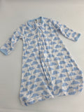 HB Blue Cloud Zip Sleep Gown – Size 0–3M