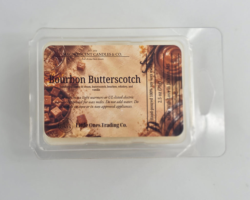 Bourbon Butterscotch Soy Wax Melts – 2.5 oz