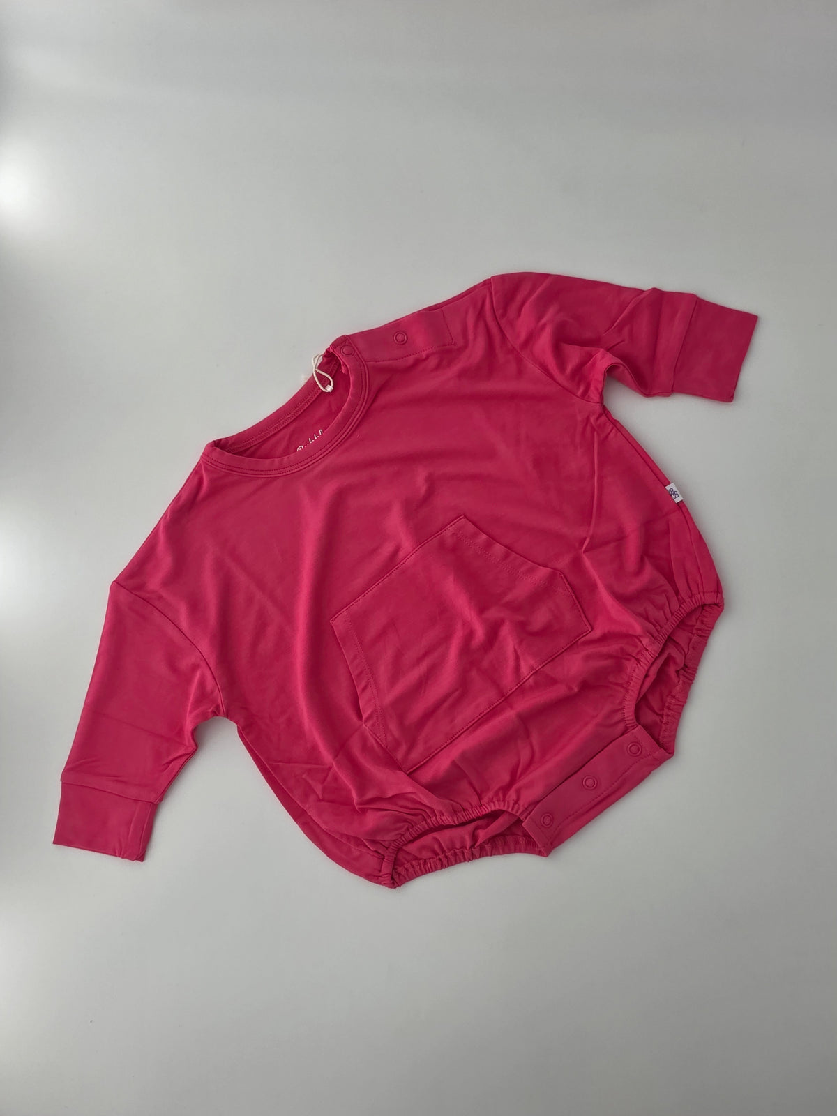 Bubble Baby Hibiscus Long Sleeve Bubble Romper