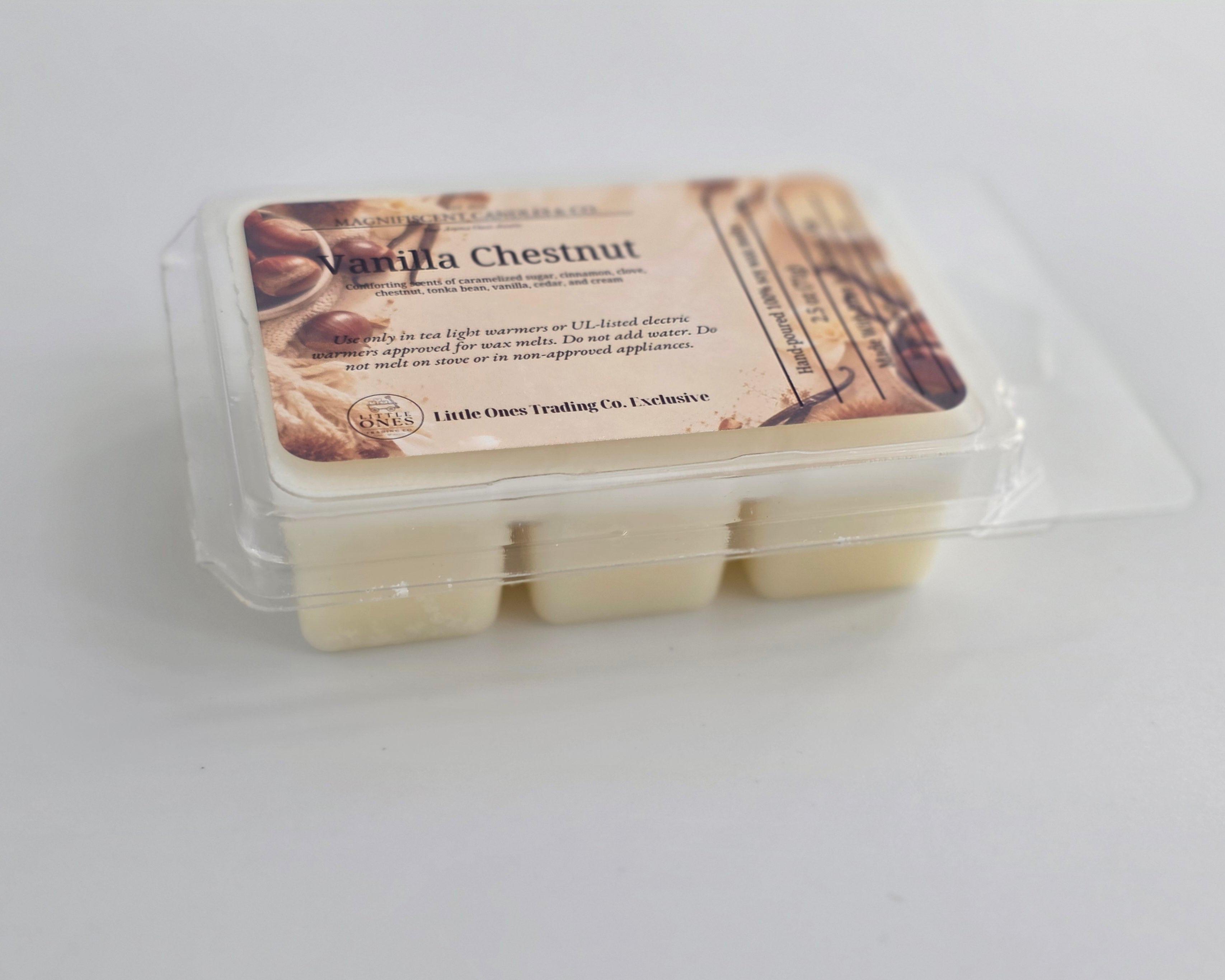 Vanilla Chestnut Soy Wax Melts – 2.5 oz