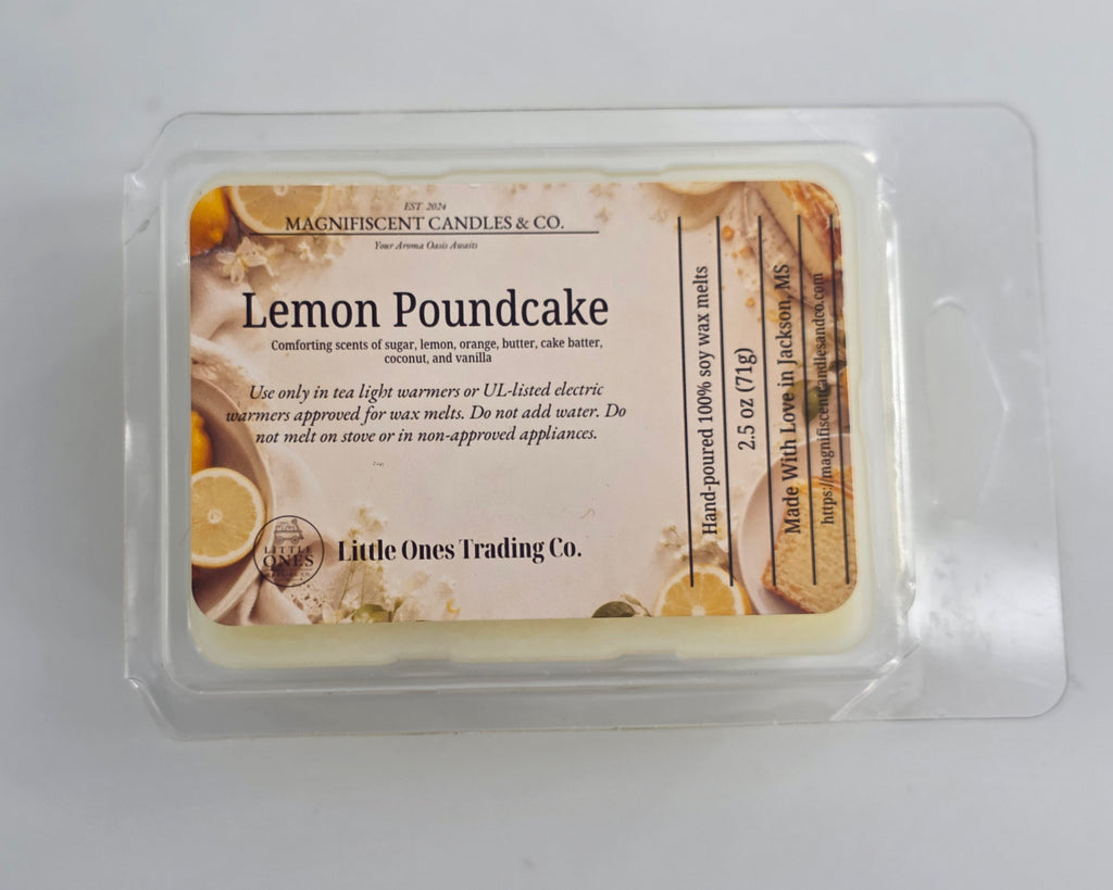 Lemon Poundcake Soy Wax Melts – 2.5 oz