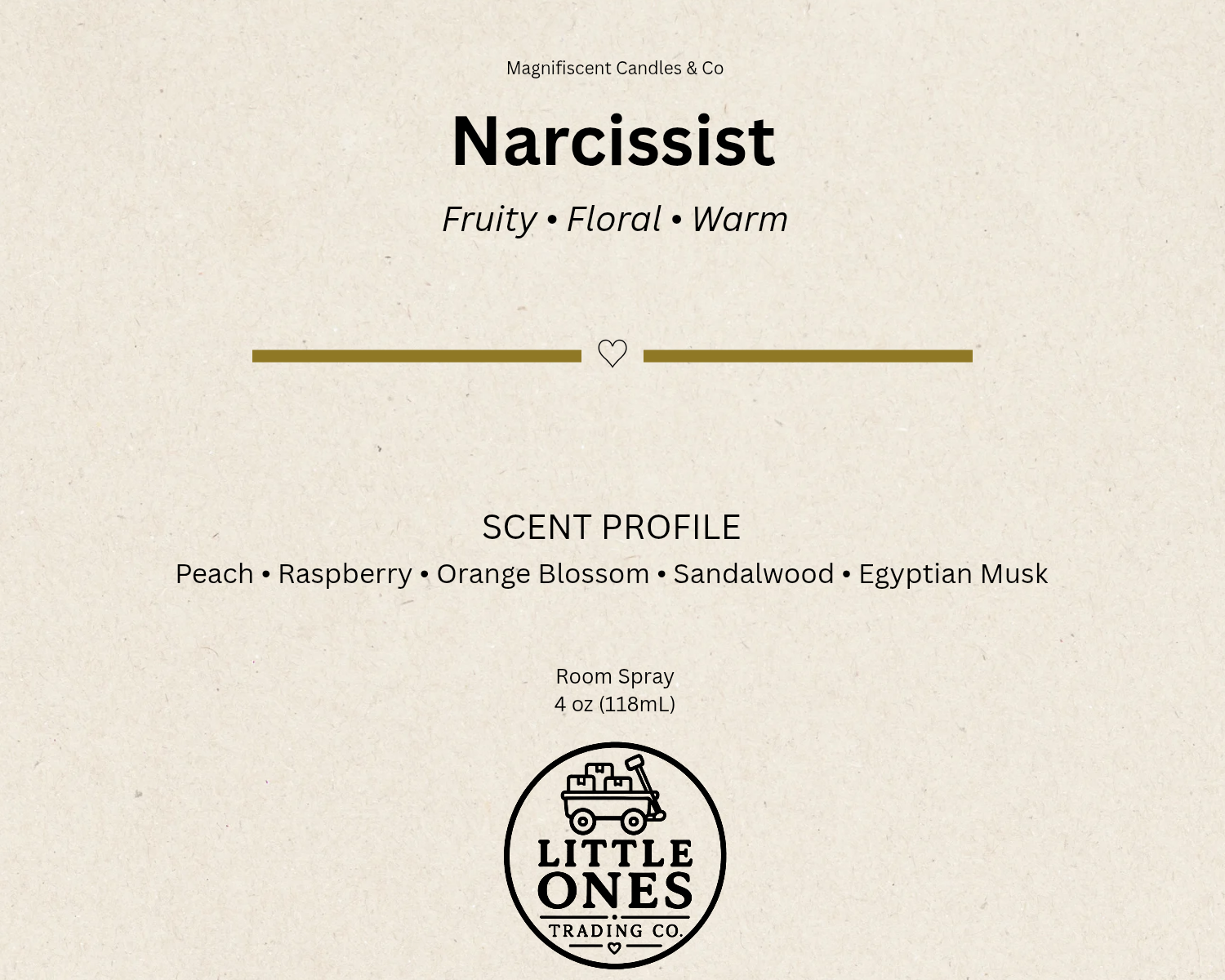 Narcissist Room Spray – 4 oz