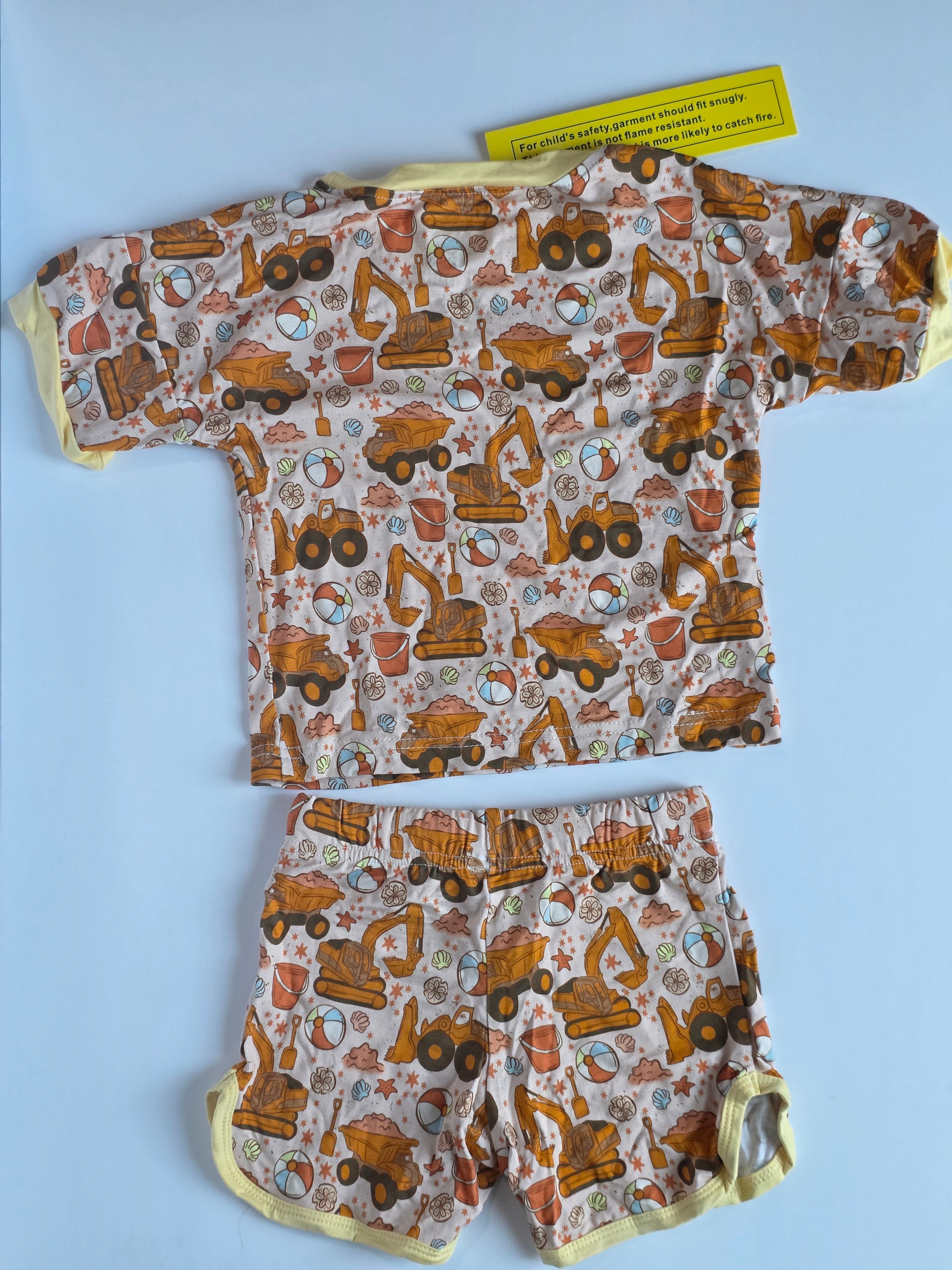 Beach construction 2 piece set