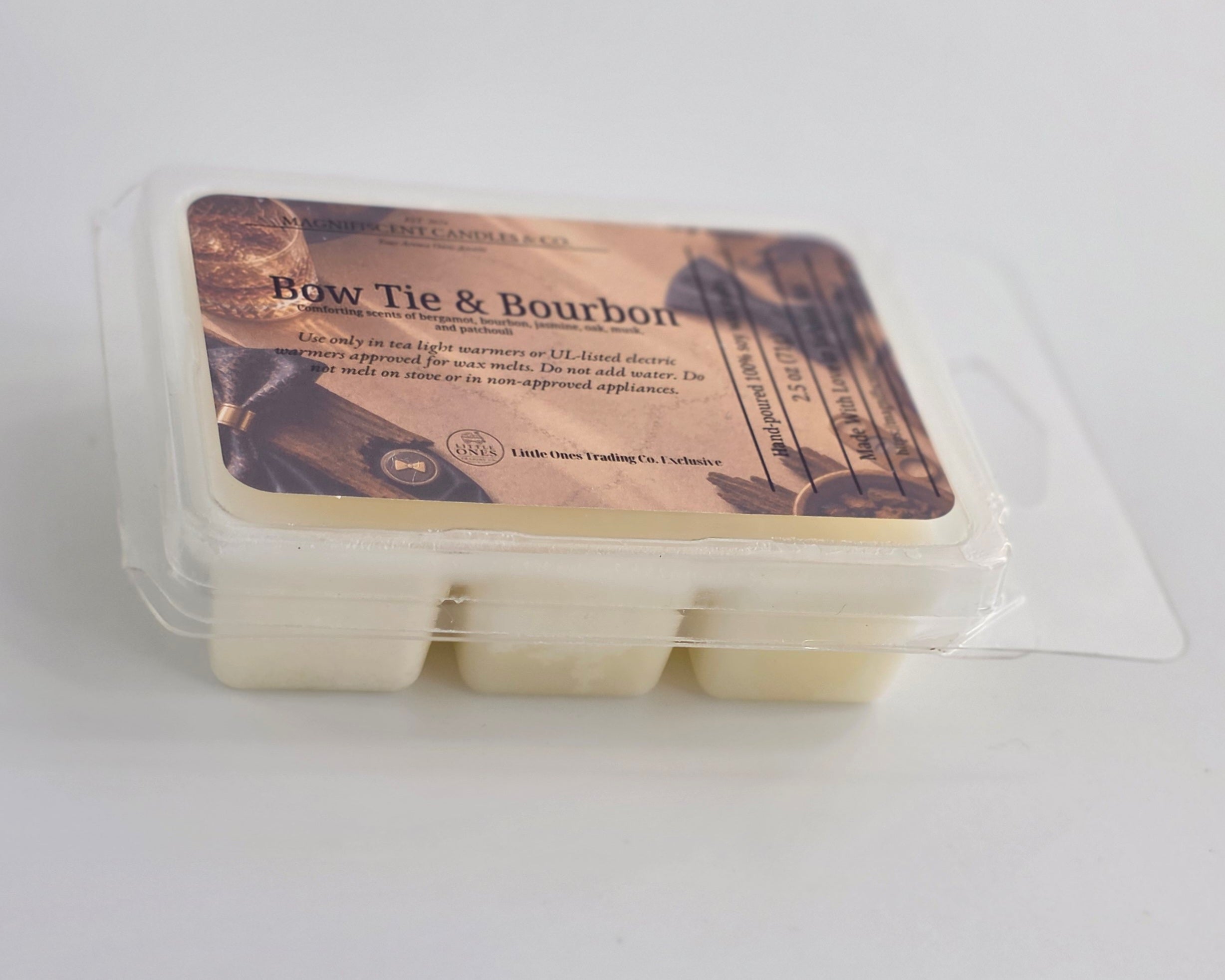 Bow Tie & Bourbon Soy Wax Melts – 2.5 oz