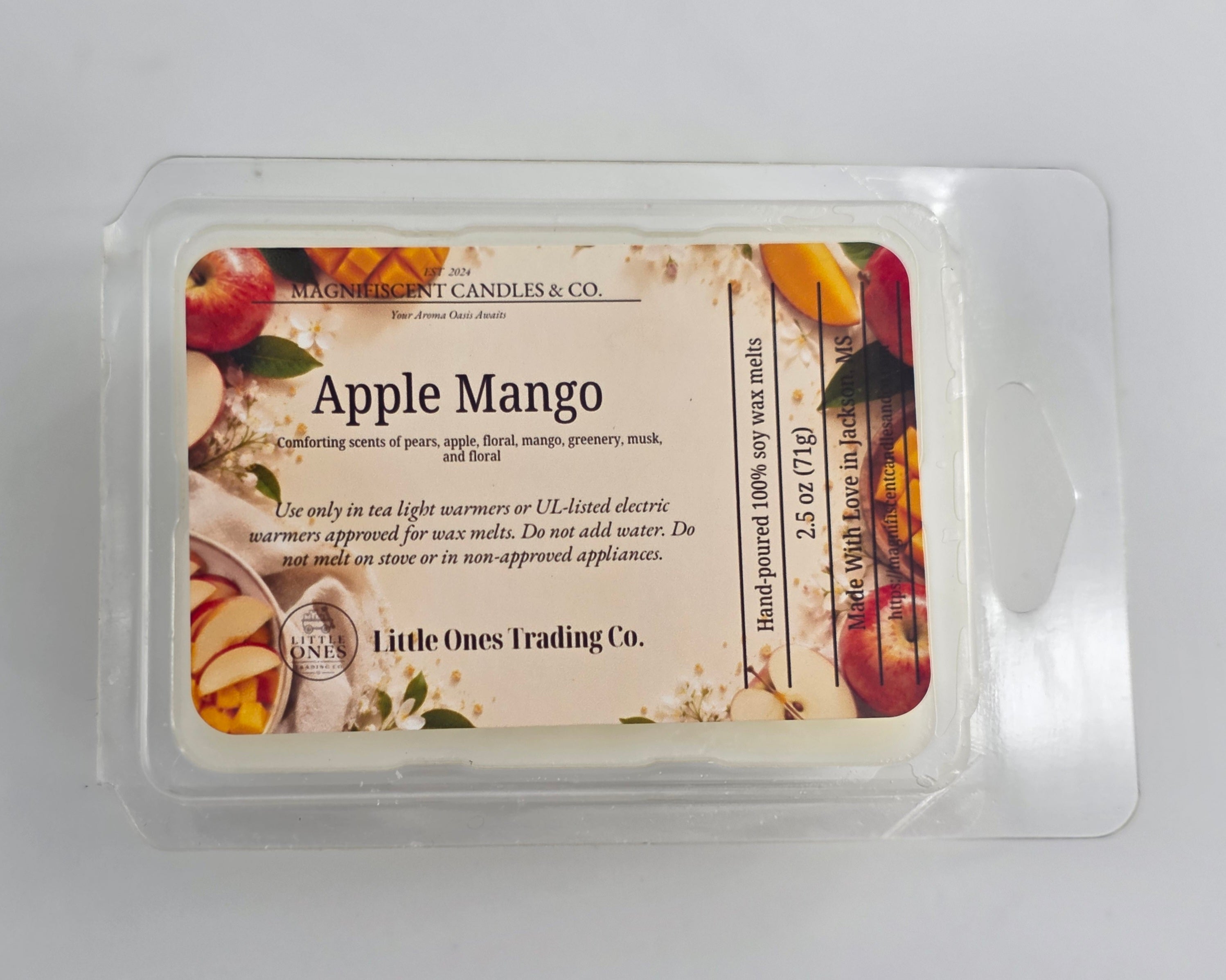 Apple Mango Soy Wax Melts – 2.5 oz