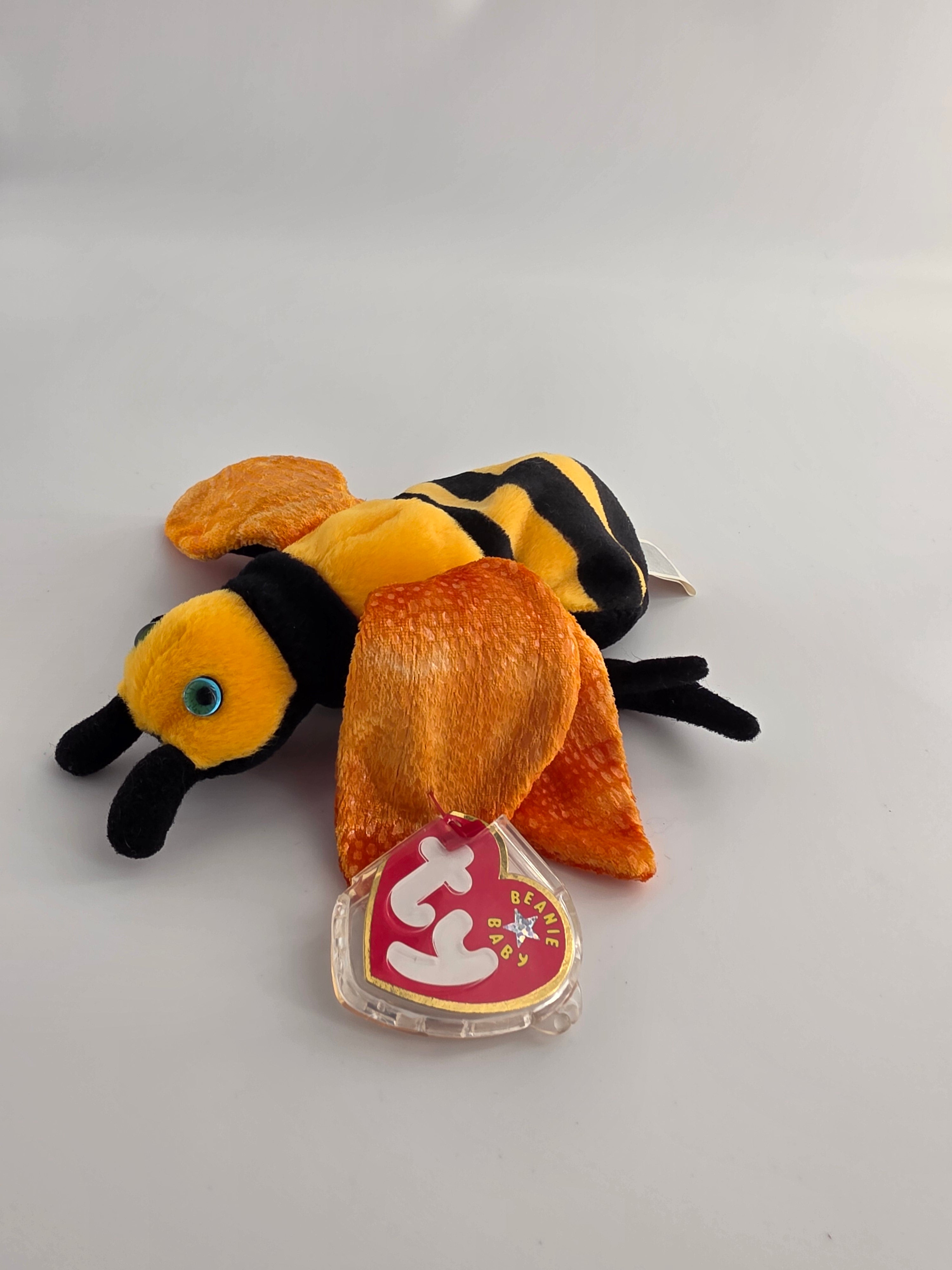 TY Beanie Baby Buzzie Bee Plush