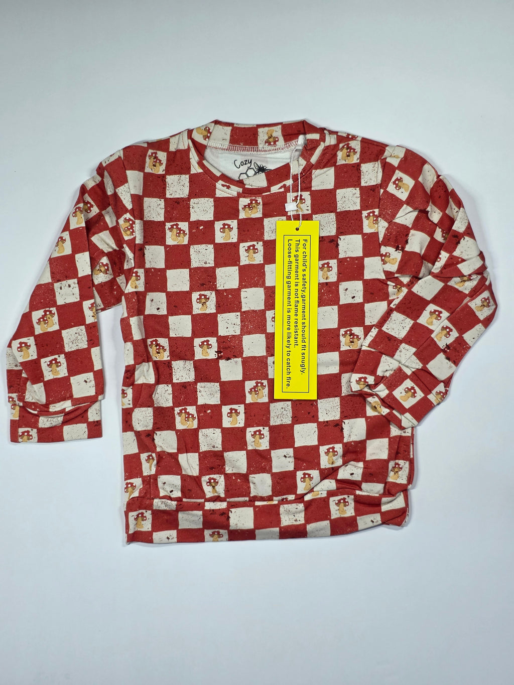 Woodland Mushrooms Long Sleeve Shirt & Pants Set