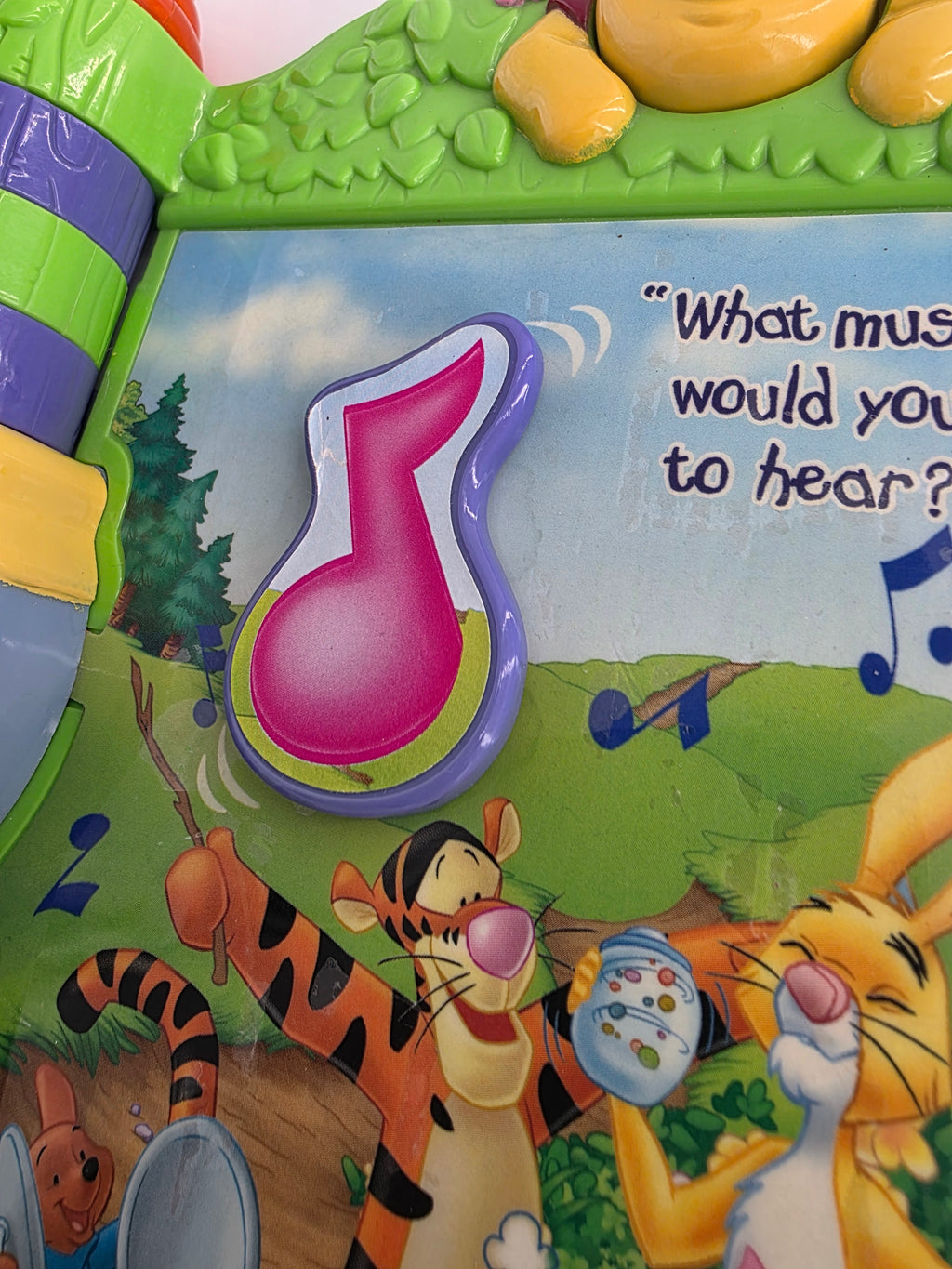 Disney Winnie the Pooh VTech Slide ’n Learn Interactive Storybook