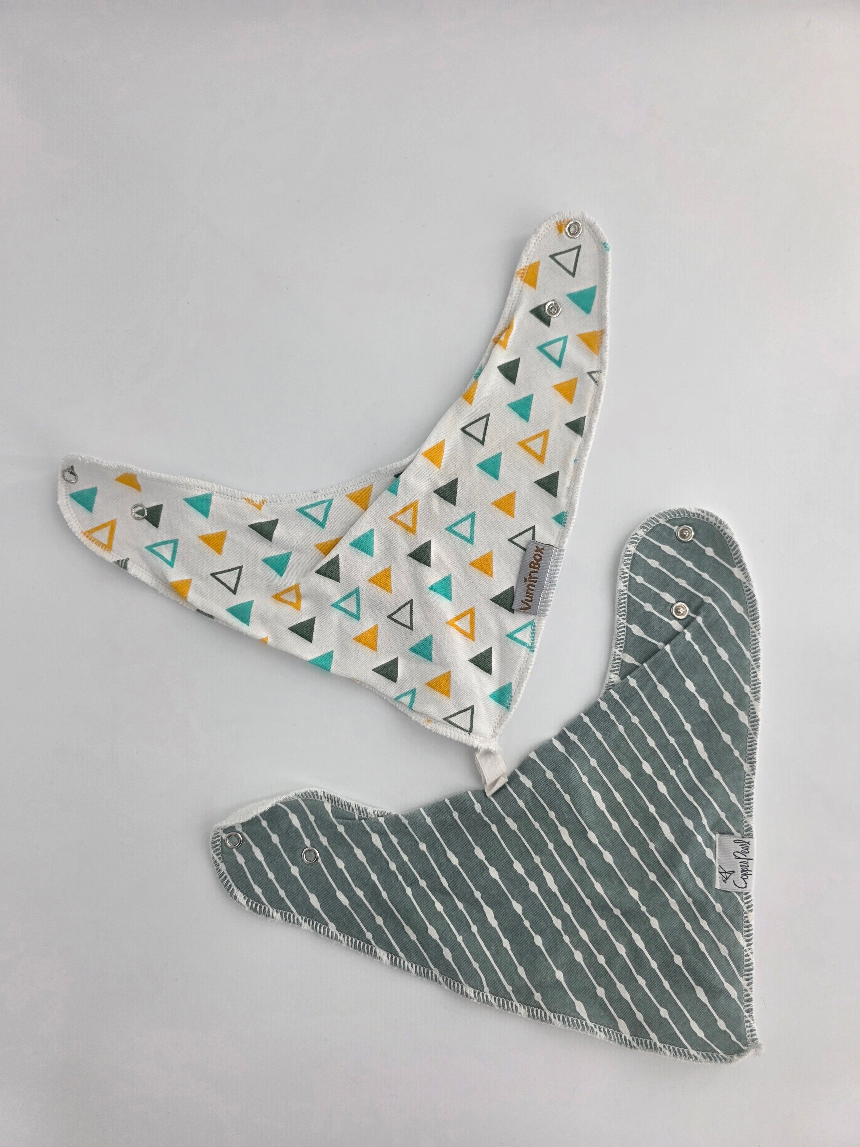 Vumimbox & Copper Pearl Bandana Bib Set