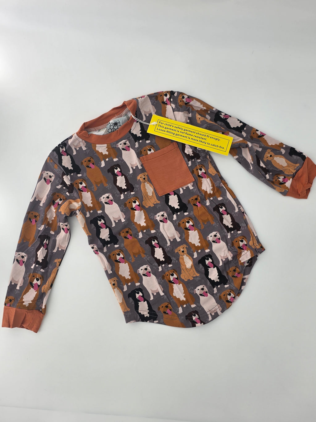 Cozy Critters Bamboo Dogs Long Sleeve Jogger Set