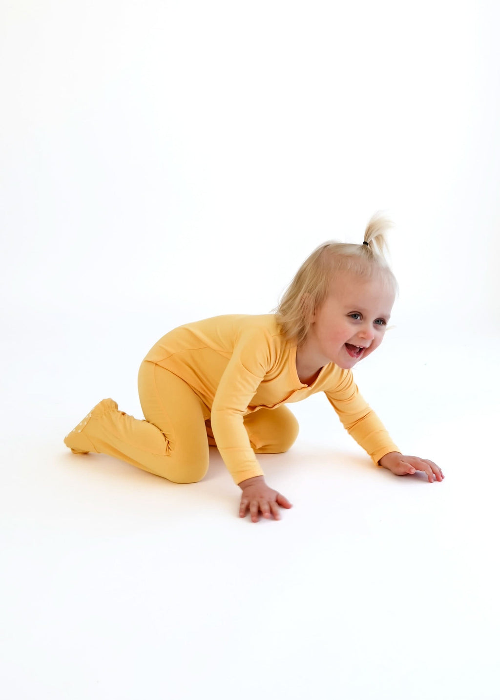 Bubble Baby Papaya Snap Footie