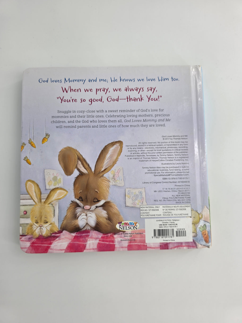 God Loves Mommy & Me by Bonnie Rickner Jensen – Board Book